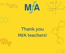 Thank you MfA teachers!